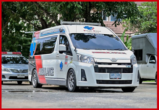 บริการรถพยาบาลฉุกเฉิน 24 ชั่วโมง