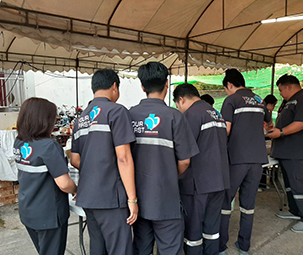 บริการรถพยาบาลเอกชน