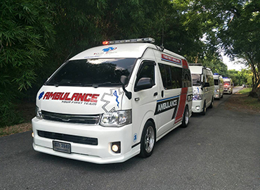บริการรถพยาบาลฉุกเฉิน 24 ชั่วโมง